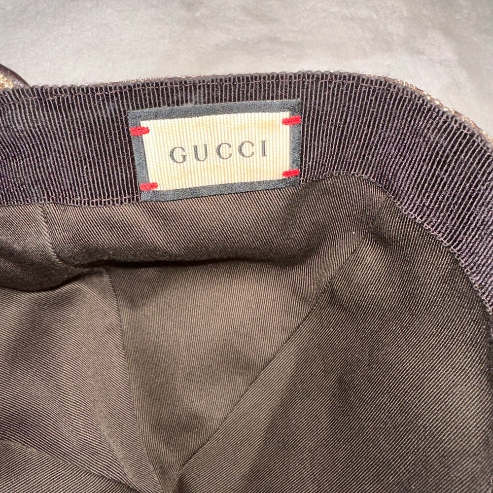 Gucci canvas baseball cap - Picture 5 of 8